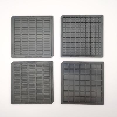 China Customized Reusable Waffle Pack Chip Trays MPPO For Wafer Die for sale