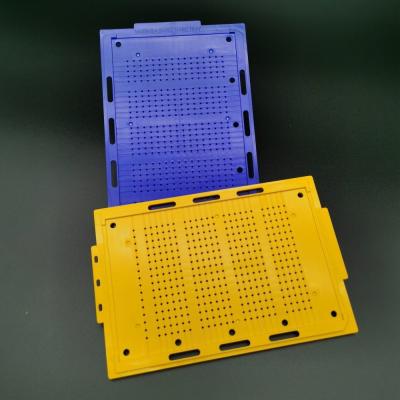China Microplaquetas de carregamento seguras estáticas da modelação por injeção IC das bandejas do ESD da elevada precisão do GV anti à venda