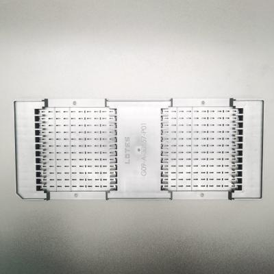 China Anti bandejas estáticas dos QUADRIS resistentes de alta temperatura para componentes eletrônicos à venda