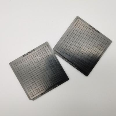 China Sondergröße schwarzes IC Chip Tray 400PCS für das Verpacken von elektronischen Bauelementen zu verkaufen