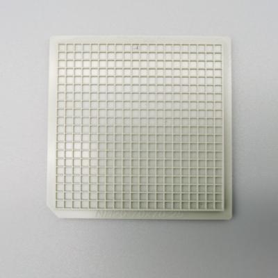 Chine ODM Gray Color Waffle Pack Conductive Tray For Transfer IC à vendre