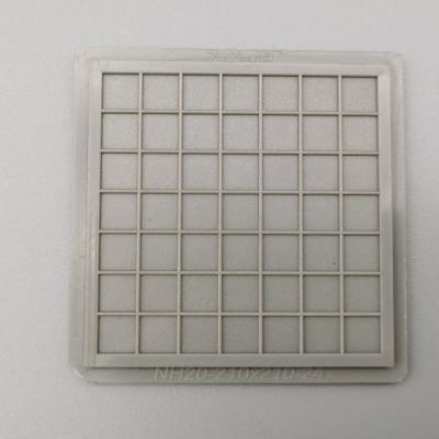 China ESD Antistatic Matrix Chip Waffle Tray Moisture Protection SGS Approved for sale