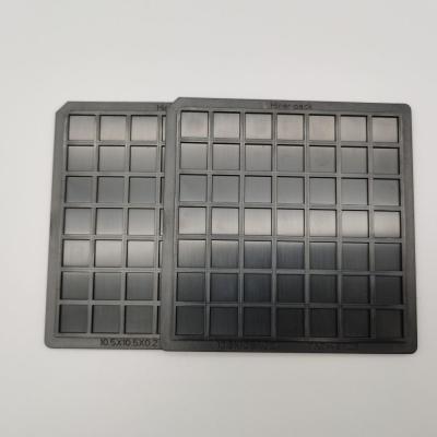 China ABS Standard Waffle Pack Chip Trays Waterproof High Temperature Resistance for sale