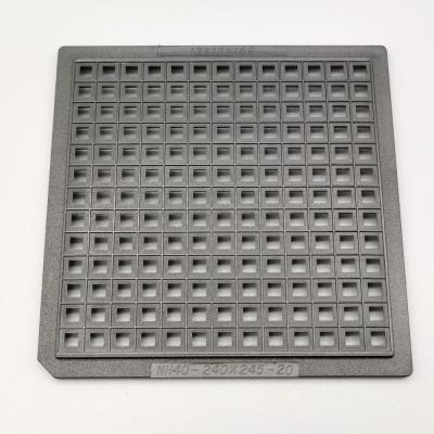 China Customized Waffle Micro Electronic Component Tray Structurally Standard for sale