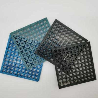 China ESD Waffle Pack Electronic Components Tray for sale