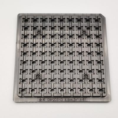 China Optical Industry Antistatic Electronic Component Tray 0.3mm Flatness for sale