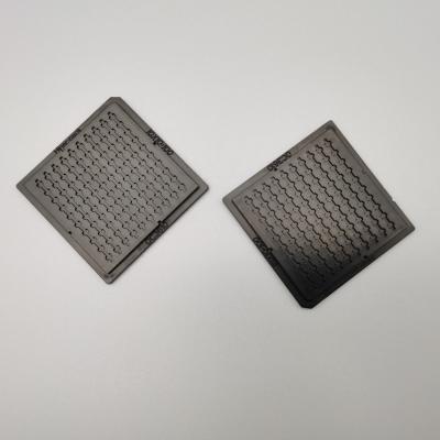 China Loading Bare Wafer Plastic IC Trays 2 Inch ESD Shipping Trays for sale