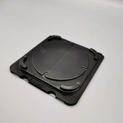 China Single Wafer Storage Box Black Anti Static Moisture Proof for sale