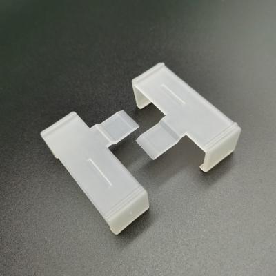China OEM 2 Inch Clear Plastic IC Tray Clip Recyclable Moisture Proof for sale