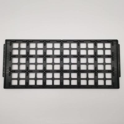 China ODM PCB Module ESD Packaging Trays 18PCS 322.6x135.9mm Black Color for sale