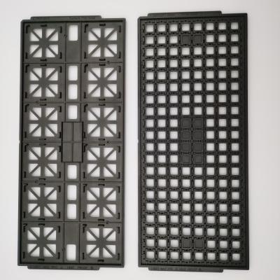China Heat Resistant Anti Static Jedec IC Trays Electronic Components Tray for sale
