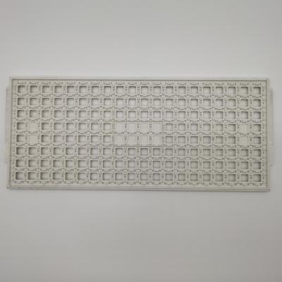 China Sorting IC Components Custom Jedec Trays White Color Eco Friendly for sale
