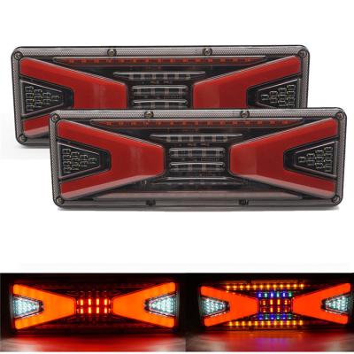 China 400mmx140mmx75mm Universal 24V Truck LED Rear Tail Light for sale