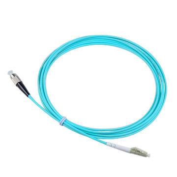 China LC UPC To FC UPC Simplex Or Duplex 2.0mm PVC Or LSZH 10G OM3 Multimode Fiber Optic for sale