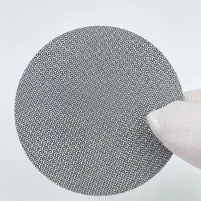 China 10 20 30um 40 1 Micron 316 Stainless Steel Sintered Filter Mesh Plate Perforated for sale