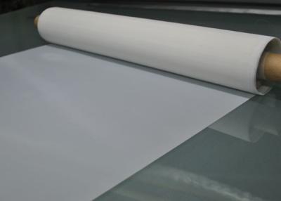 China 100% Monofilament White 120T - 34 Polyester Screen Printing Mesh For Glass Printing for sale