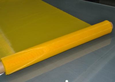 China Low Elasticity 43T Polyester Screen Printing Mesh For Textile Printing , 65 Inch for sale