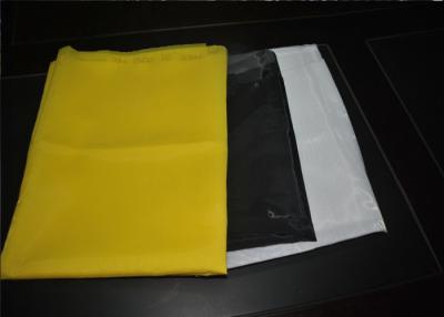 China High Tensile Polyester 120 Mesh Screen With Acid Resistant ,  Yellow Color for sale