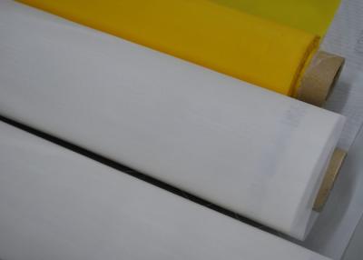 China Malha 100% da tela da impressão da tela do poliéster de FDA 91 mícrons, tensão alta à venda