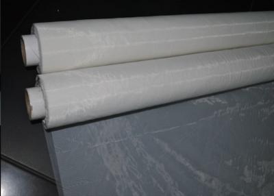 China malla blanca de la impresión del poliéster de 100 micrones para la impresión de cerámica en venta