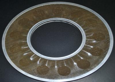 China Disco de bronze do filtro de rede de arame que apoia para filtrar, mícron 20-200 à venda