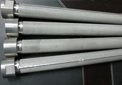 China High Filtering Accuracy Wire Mesh Filter Element For Water Treatment , SGS Listed for sale