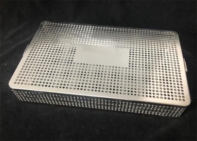 China Surgical 5mm Autoclave Sterilization Tray Stainless Steel 316l for sale