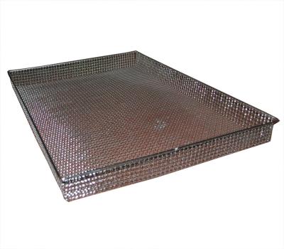 Chine Rectangle de casier métallique en métal de FDA pour le stockage/stérilisation/BBQ à vendre