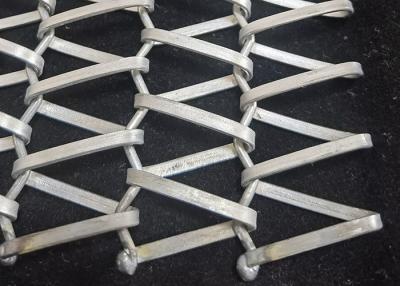 中国 High Working Temperature Stainless Steel Flat Spiral Wire Link Conveyor Belt For Drying Equipment And Continuous Ovens 販売のため
