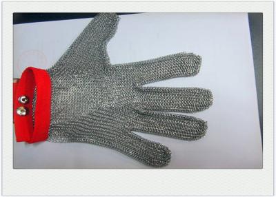 China Cut Resistant Stainless Steel Gloves Metal Welded For meat industry for sale