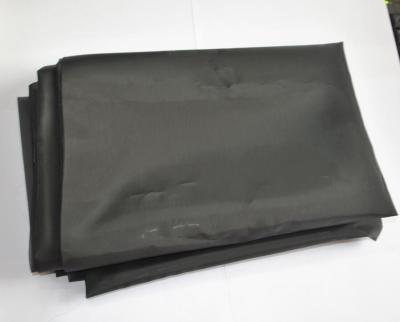 China 40 Micron Wire Cloth Black Polyester Filter Mesh Screen For Ear Speaker for sale