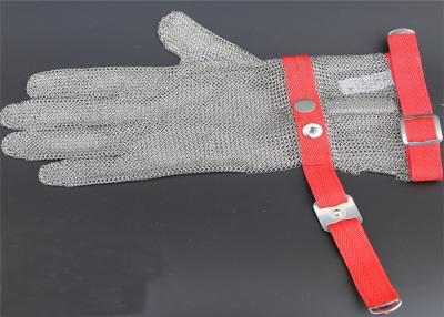 Cina Guanti estesi dell'acciaio inossidabile della maglia di Safty per funzionamento del macellaio, dimensione di XXS-XL in vendita