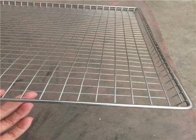 China Light Weight Wire Mesh Basket Tray , Wire Cable Tray 100cm*50cm*20cm for sale