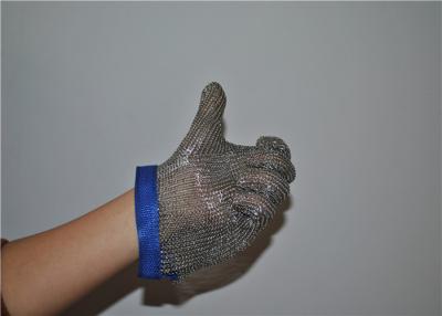 China Stainless Steel Mesh Safety Gloves , Kitchen Safety Meat Slicer Gloves for sale