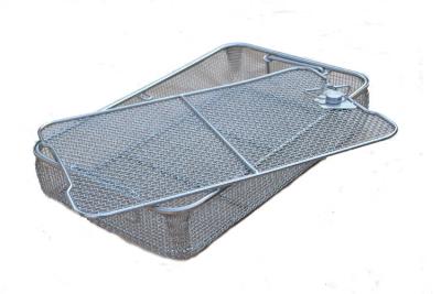 China 316L Stainless Steel Disinfection Cleaning Basket For Surgical Instrument for sale