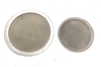 China Precision Wire Mesh Filter Screen , Stainless Steel Filter Disc 0.5-5mm Thickness for sale