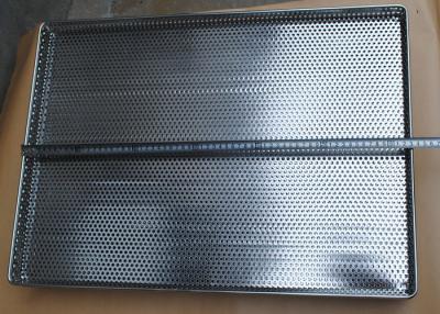 China 18*25inch,18*26inch Stainless Steel Full Perforated Square Baking Tray For Food for sale