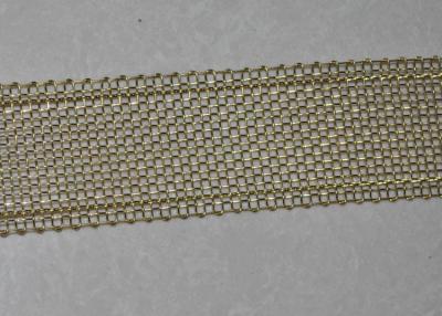 China 16 Mesh Copper Wrapped Edge Drug Stainless Steel Screen Wire Mesh 40mm Width for sale