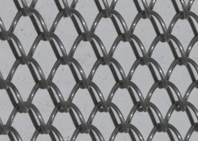 China Light Weight Conventional Wire Mesh Conveyor Belt / Chain Link Fencing for sale