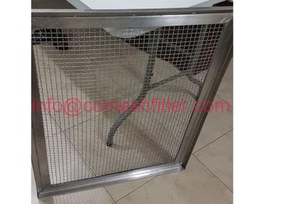 China Stainless Large Food Pan Steel Mesh Tray For Drying Baking And Dehydration for sale