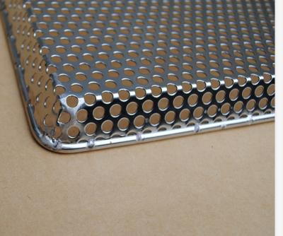 China Perforated Stainless Steel Basket Tray For Drying Freezing Baking And Dehydrator for sale