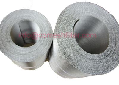 China 152 30 Filter Stainless Steel Wire Mesh Belt For Screen Changers , Reverse Dutch Weave for sale