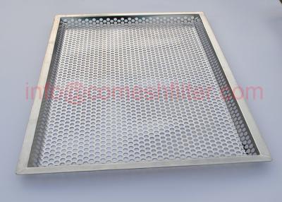 China SGS Fda Wire Mesh Tray Stainless Steel Rectangle Baking Pan Baking Grid for sale