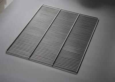 China 12.7x10.5 Inch Grill Wire Mesh Tray , Cooling Baking Steel Mesh Tray for sale