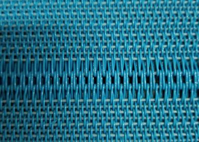 China Blue Spiral Polyester Dryer Screen Mesh Belt Woven Press Filter Mesh Belt for sale
