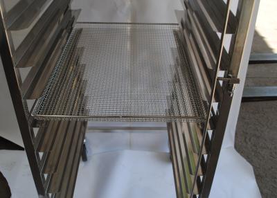 China Customized Bread Stainless Steel Rack Trolley For Fast Food Kitchen Equipment for sale