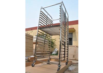China Metal Bakery Cooling Stainless Steel Rack Trolley For Restaurant Kitchen Equipment for sale