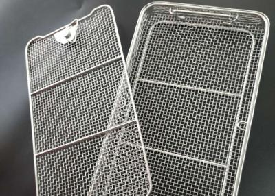China Hospital Washing 25*15cm Metal Wire Basket for sale