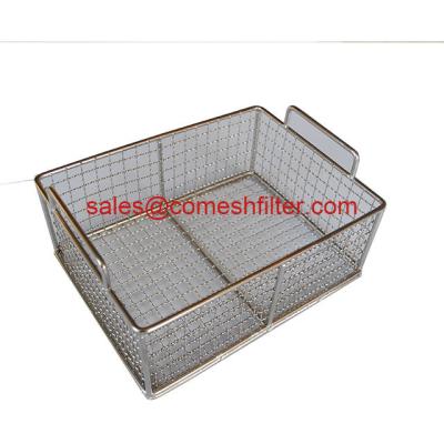 China 18mm Stainless Steel Wire Mesh Baskets For Storage And Drying for sale