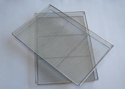 China Drying Vegetable Fruit 1mm Stainless Steel Wire Mesh Trays for sale